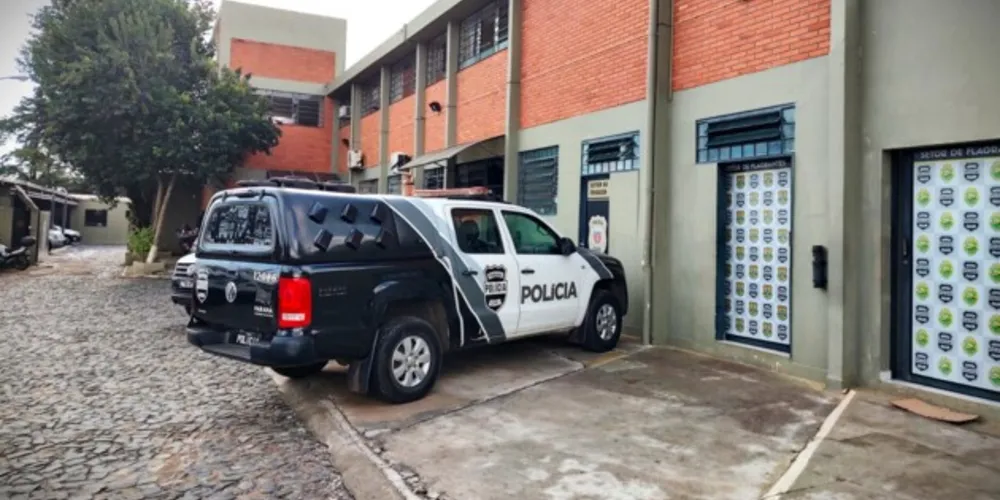 Suspeitos foram encaminhados à 13ª Subdivisão Policial de Ponta Grossa