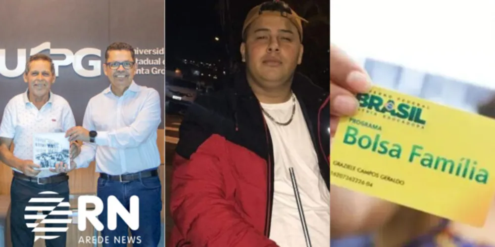 Jovem é assassinado, UEPG avalia novos cursos e pagamento do 'Bolsa Família' inicia. Tudo isso e muito mais agora, no Portal aRede.