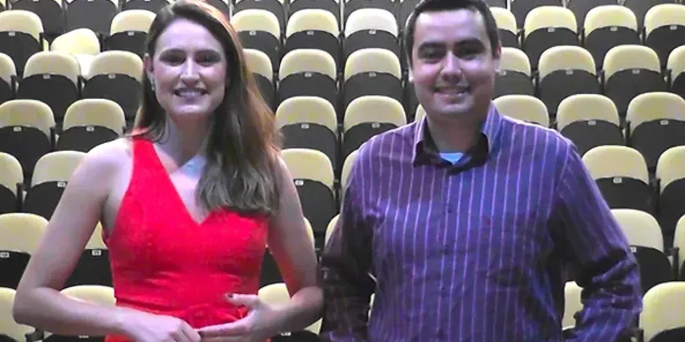Izabelle Castellari e Hurlan Jesus apresentam a edição especial do programa CulturAção FUC 2022 na TV Educativa nesta segunda-feira (26).