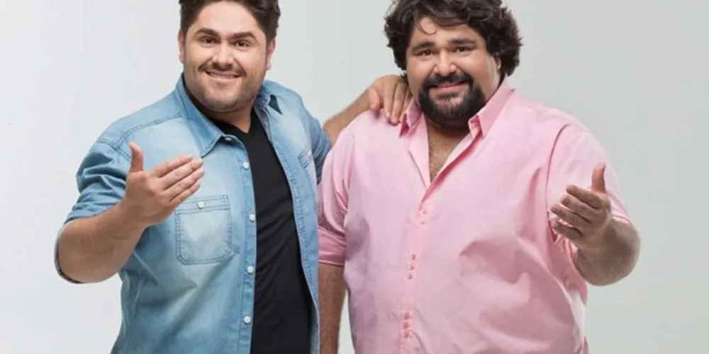 Dupla César Menotti e Fabiano se apresentam hoje, em Matinhos