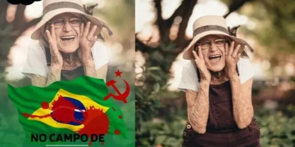 Circula nas redes sociais a falsa notícia de que Deolinda teria morrido após ter sido detida no acampamento bolsonarista em Brasília