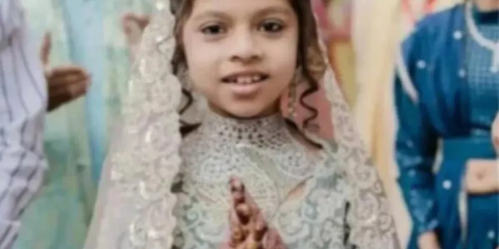 Menina indiana renuncia herança milionária para ser 'freira infantil'