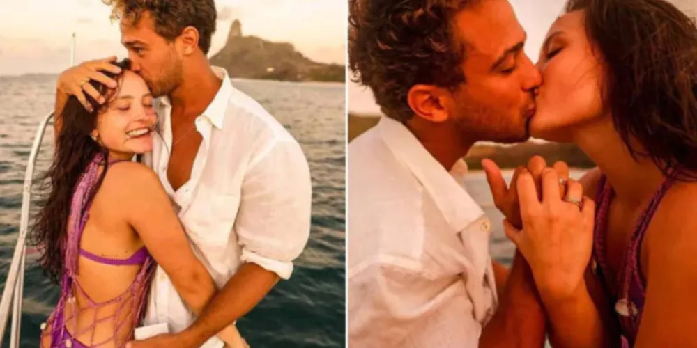 Larissa Manoela e André Luiz Frambach anunciam noivado