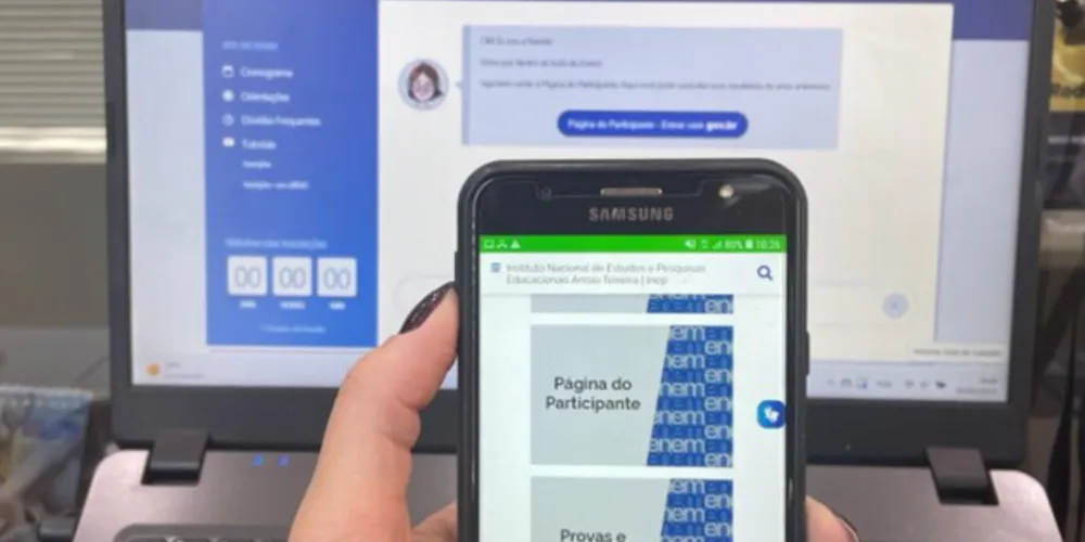 Candidatos podem consultar o resultado do Enem 2022