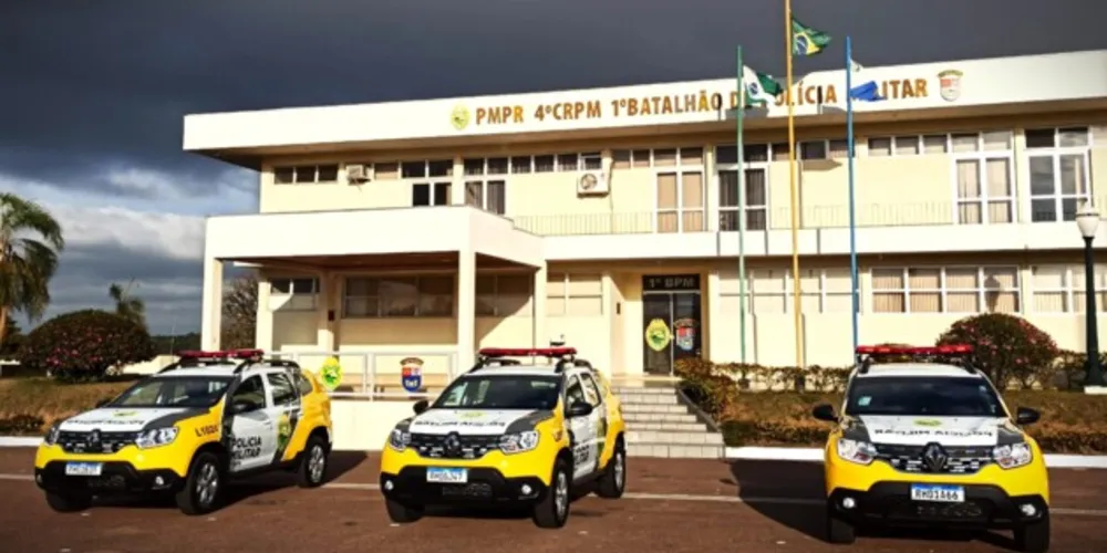 Informações são do 1º Batalhão de Polícia Militar de Ponta Grossa
