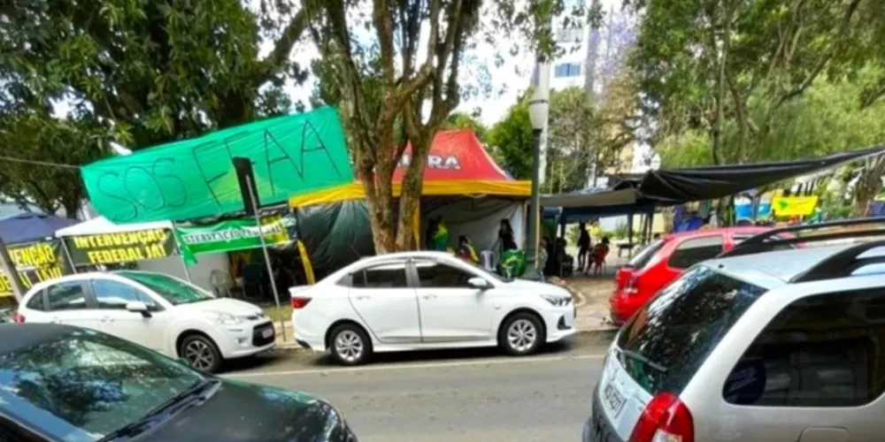 Durante dois meses, Praça Marechal Floriano Peixoto foi ocupada por manifestantes