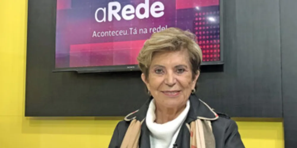 Prefeita Elizabeth Schmidt (PSD) em entrevista ao Portal aRede.