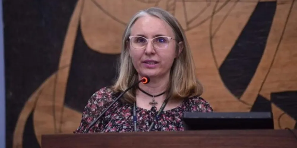 Josi Kieras, vereadora do Mandato Coletivo do Psol.