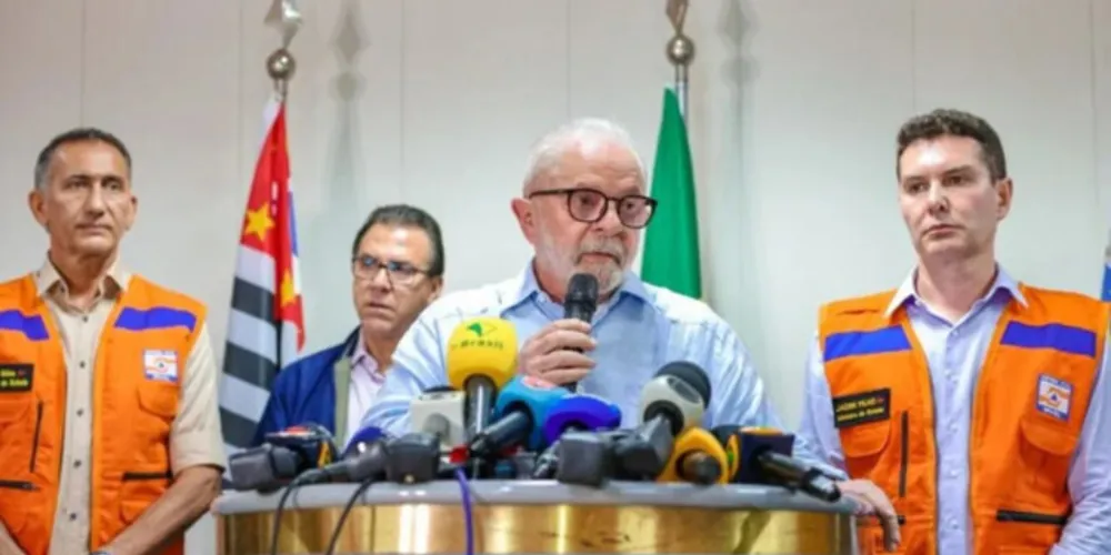 Lula ao decretar intervenção na segurança do DF