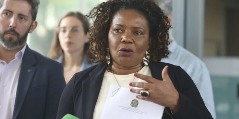 Margareth Menezes, ministra da Cultura.