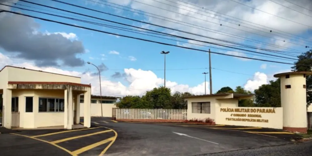Informações são do 1º Batalhão de Polícia Militar de Ponta Grossa