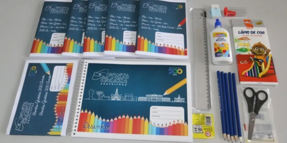 Todos os materiais já foram comprados e estão sendo reunidos pelos fornecedores para as entregas nas unidades escolares