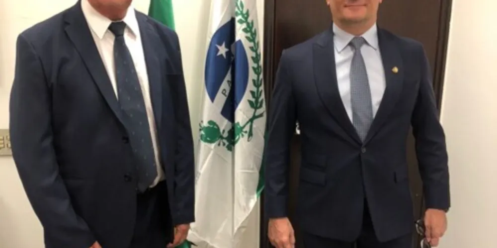 Chefe do Executivo esteve em Brasília para dialogar com o senador Sérgio Moro (União)