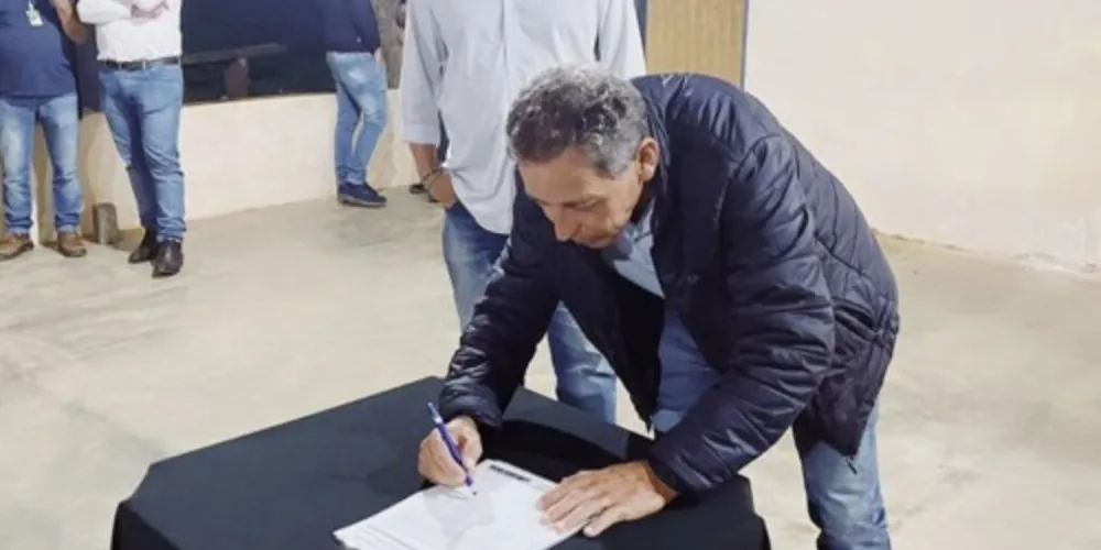 Ao todo, serão 5,4 quilômetros de pavimentação, incluindo sistemas de drenagem. Assinatura da ordem de serviço ocorreu na última semana