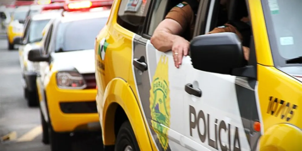 Ocorrência foi registrada pelo 1º Batalhão de Polícia Militar de Ponta Grossa