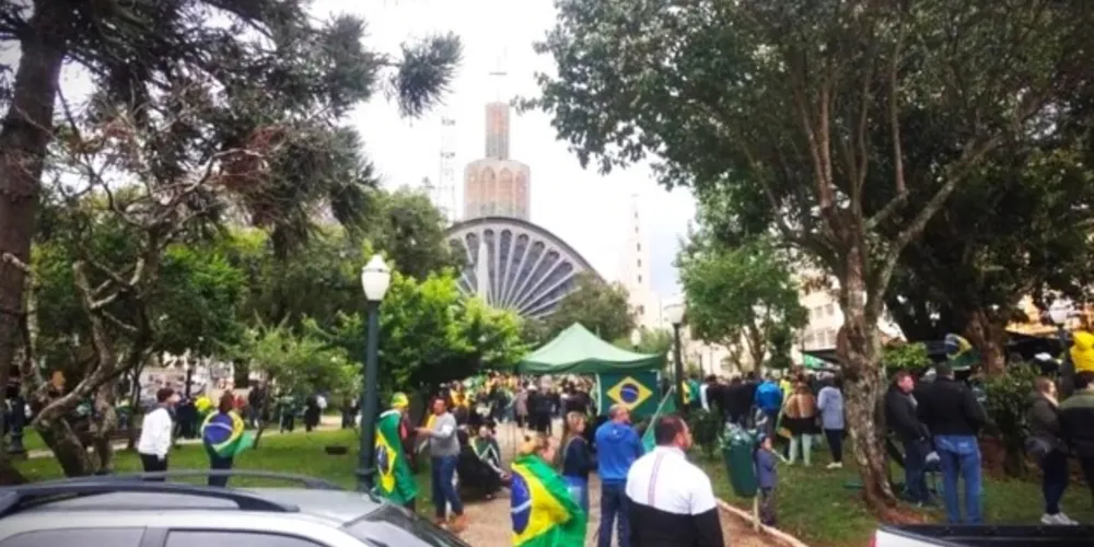 Durante dois meses, manifestantes ocuparam a Praça Marechal Floriano Peixoto