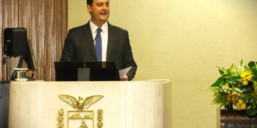 Governador reeleito do Estado do Paraná, Carlos Massa Ratinho Junior