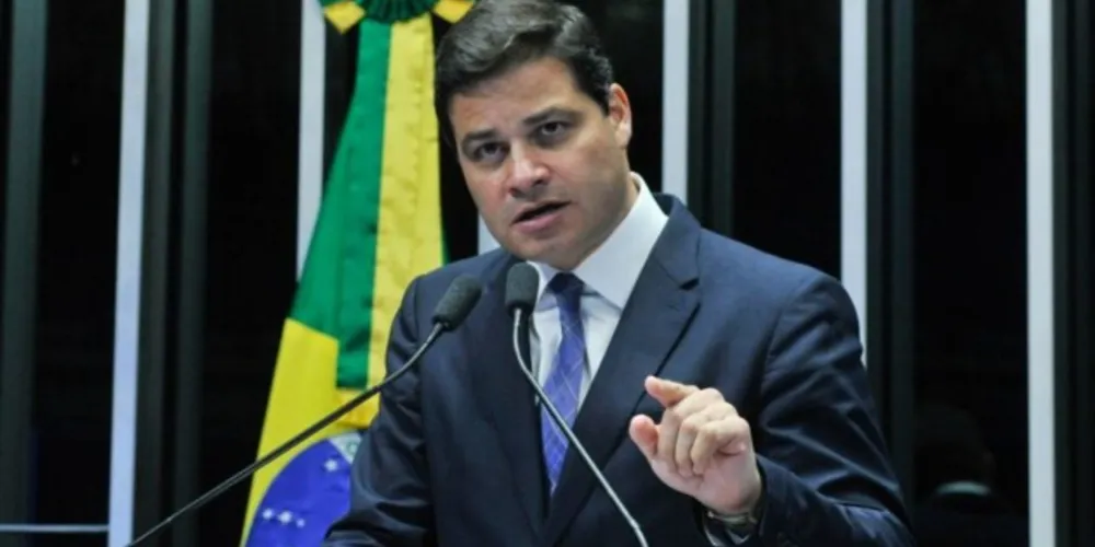 O deputado federal Sandro Alex (PSD) na tribuna da Câmara.