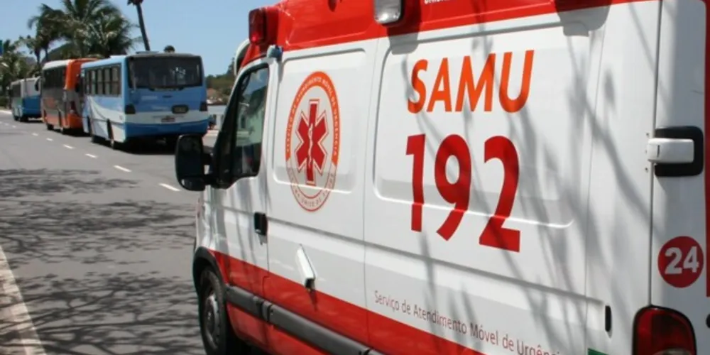 Horas depois, o bebê foi transferido para o Hospital Evangélico de Curitiba