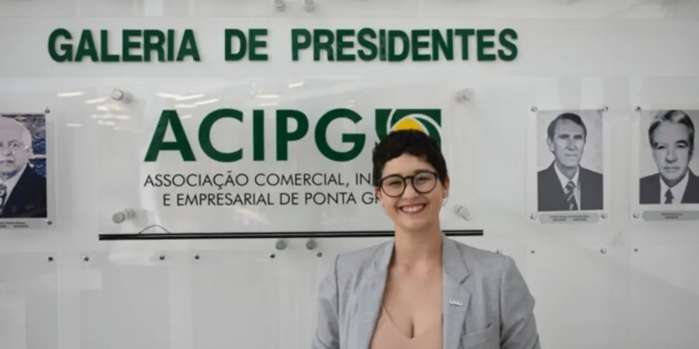 Thanile Ratti, integrante da Associação Comercial, Industrial e Empresarial de Ponta Grossa (ACIPG) será empossada como vice-presidente do órgão estadual