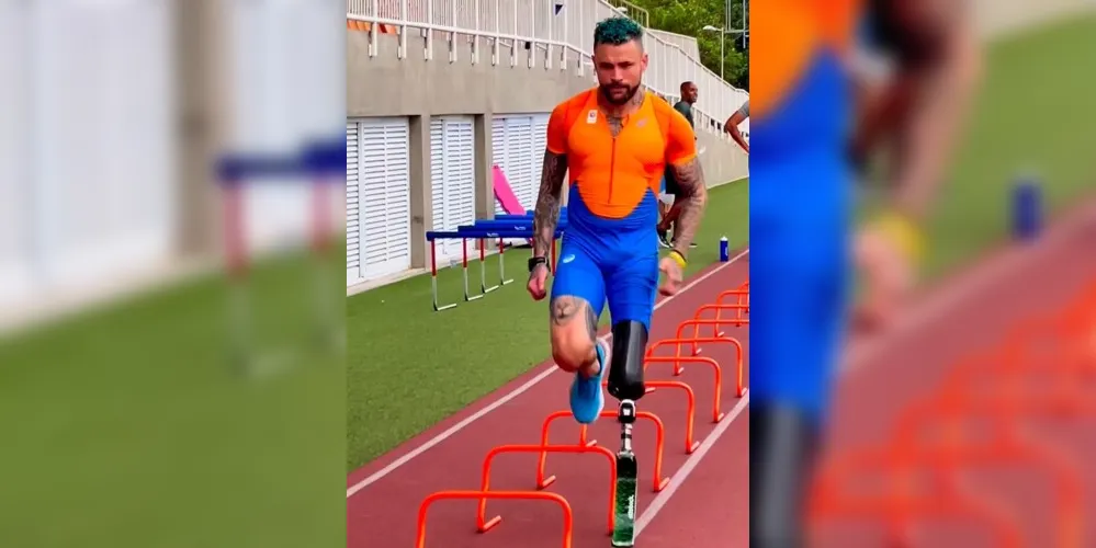 Paratleta paranaense Vinícius Rodrigues foi prata nas Paralimpíadas de Tóquio 2021