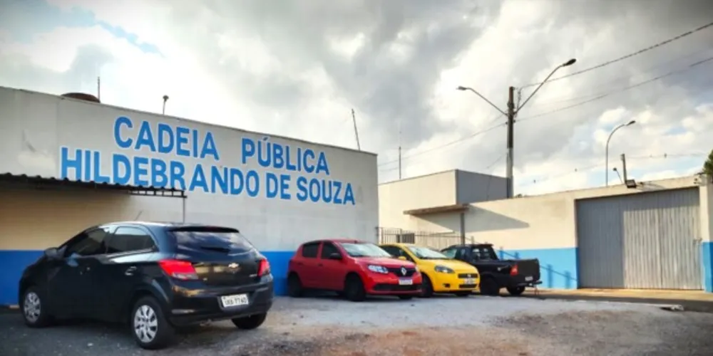 Homem foi encaminhado à Cadeia Pública de Ponta Grossa