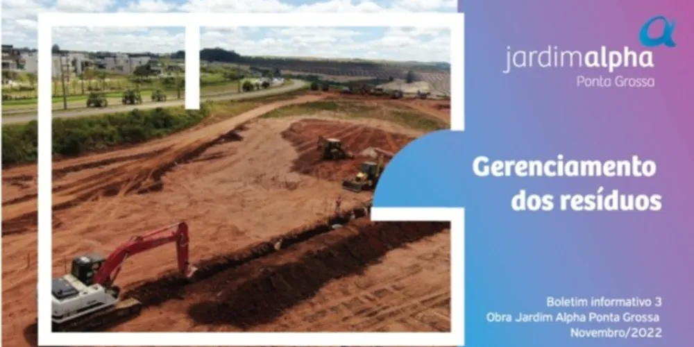 Confira quais são as ações desenvolvidas pelo empreendimento para controle e gerenciamento dos resíduos