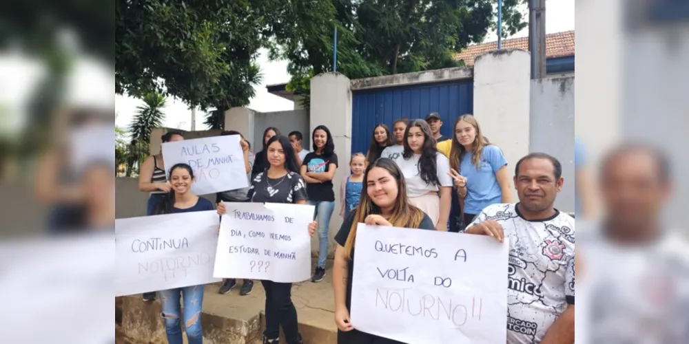 Alunos reclamam que "decisão foi tomada em cima da hora"