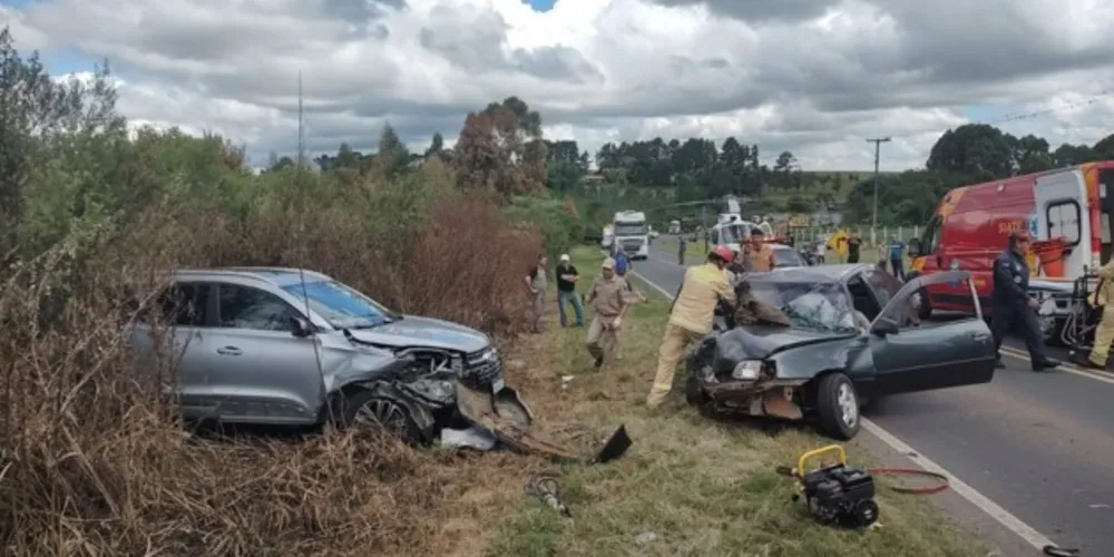 Envolvidos estão em deslocamento para hospitais da região