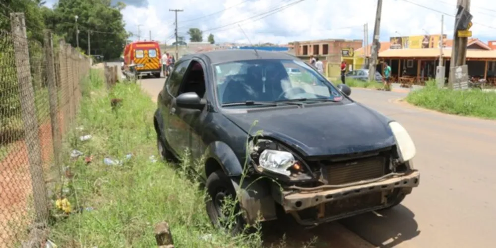 Segundo relato do motorista do carro, ele não teria visto a moto