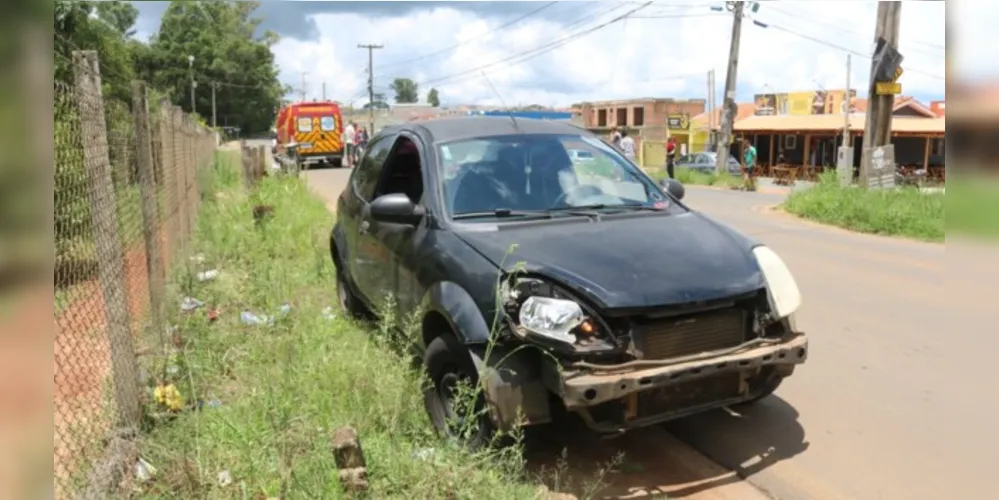 Segundo relato do motorista do carro, ele não teria visto a moto