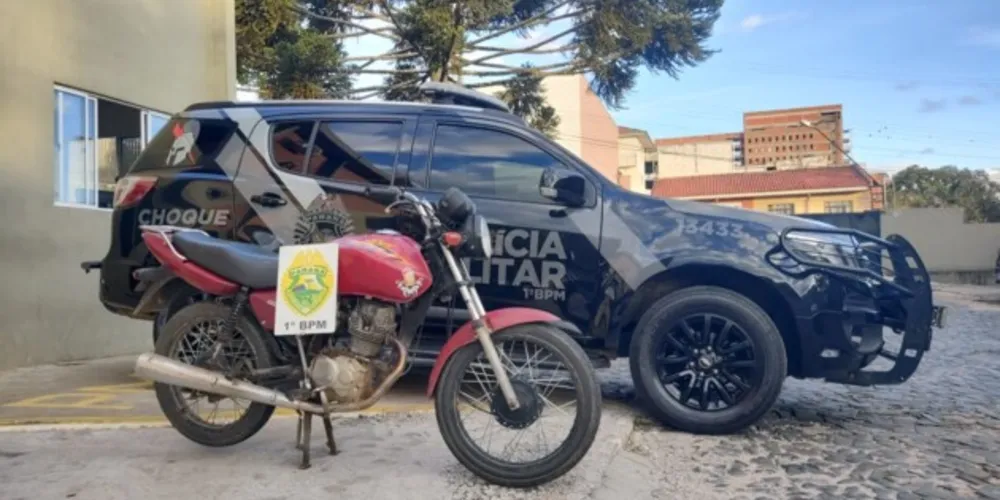 O suspeito admitiu a autoria do furto.