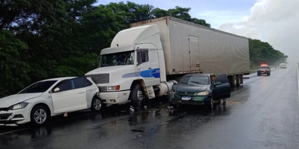 acidente ocorreu no quilômetro 505 da rodovia