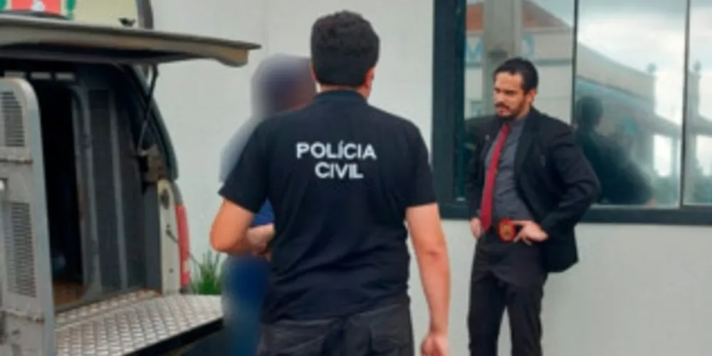 Acusado foi encaminhado ao presídio Hildebrando de Souza, em Ponta Grossa