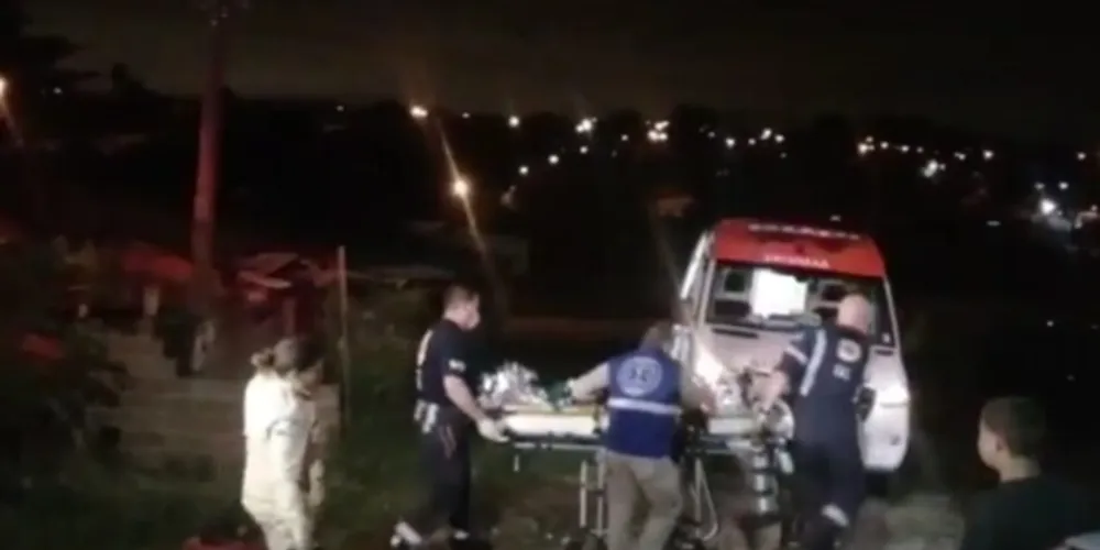 Vítima foi atendida pelo Siate e Samu