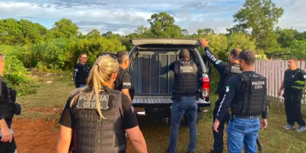 Um dos suspeitos foi encontrado na região onde ocorreram os crimes