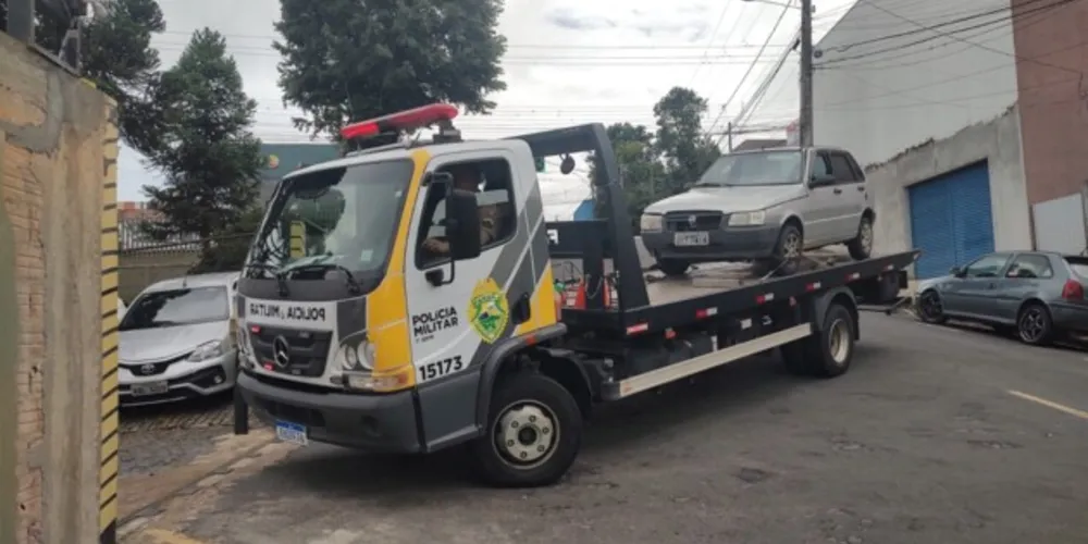 Veículo foi encaminhado ao pátio da 13ª SDP