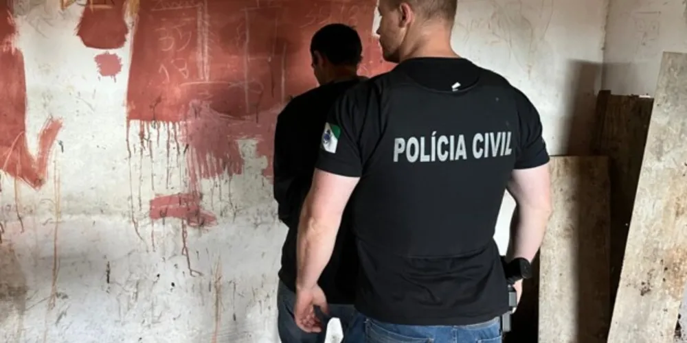 Imagem ilustrativa da imagem Polícia Civil prende foragido que ameaçou a própria mãe em Castro