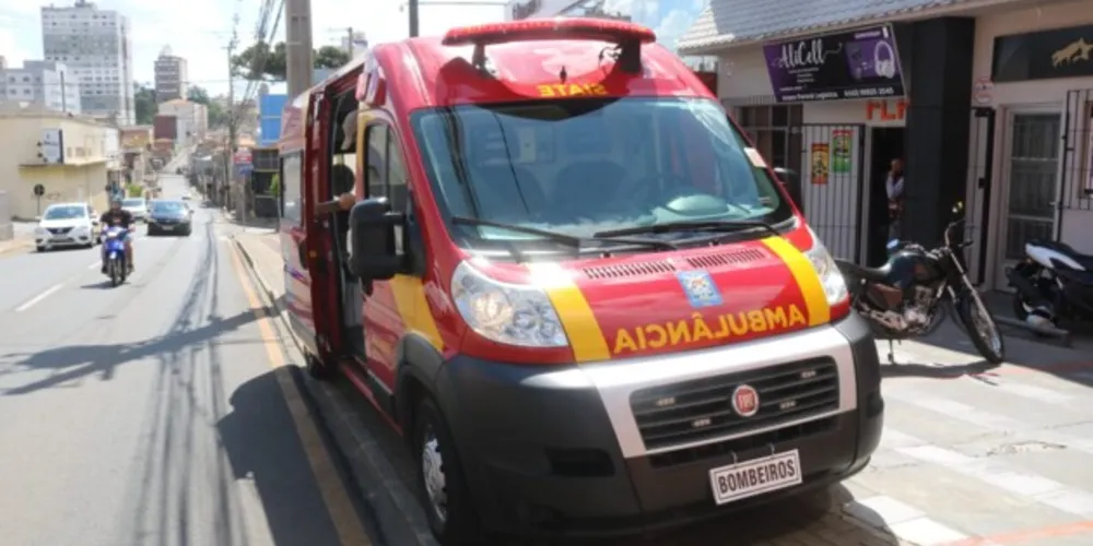Ele foi atendido pelo Corpo de Bombeiros (Siate) e recusou encaminhamento para a casa hospitalar