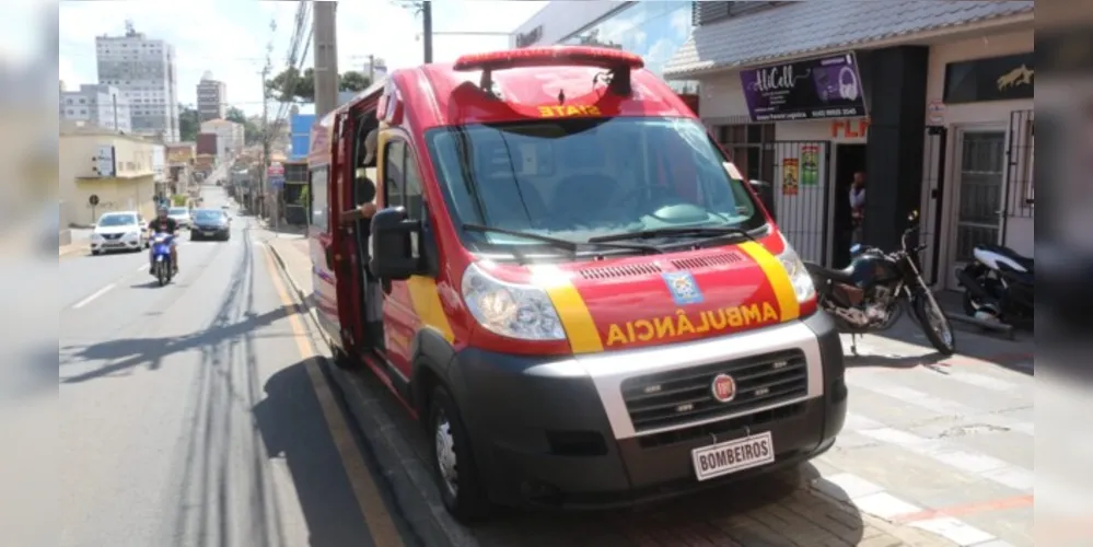 Ele foi atendido pelo Corpo de Bombeiros (Siate) e recusou encaminhamento para a casa hospitalar