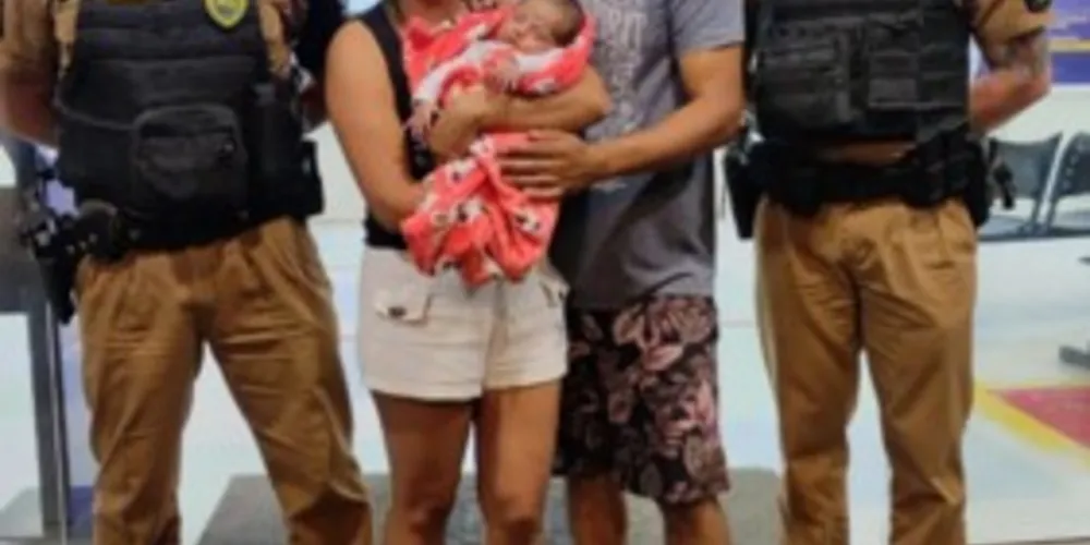 A equipe médica relatou que graças a ação rápida dos policiais militares, a pequena Heloísa não ficou com nenhuma sequela