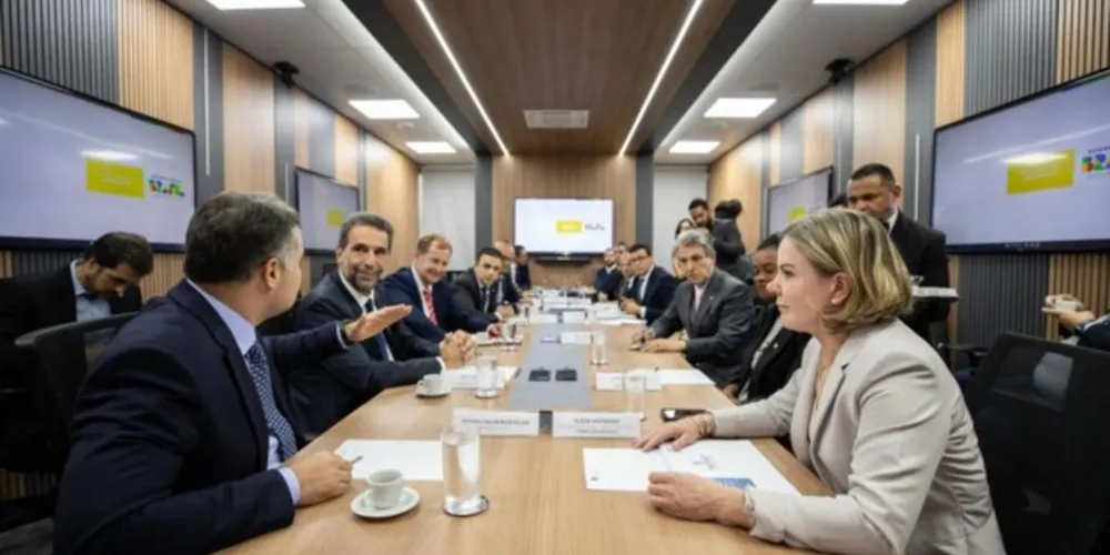 A reunião, que teve a participação de Aliel Machado, foi realizada na última quinta-feira (9), em Brasília