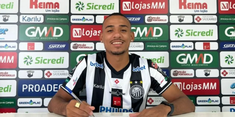 Nascido no Rio de Janeiro, o lateral-esquerdo desembarcou em Vila Oficinas no último ano