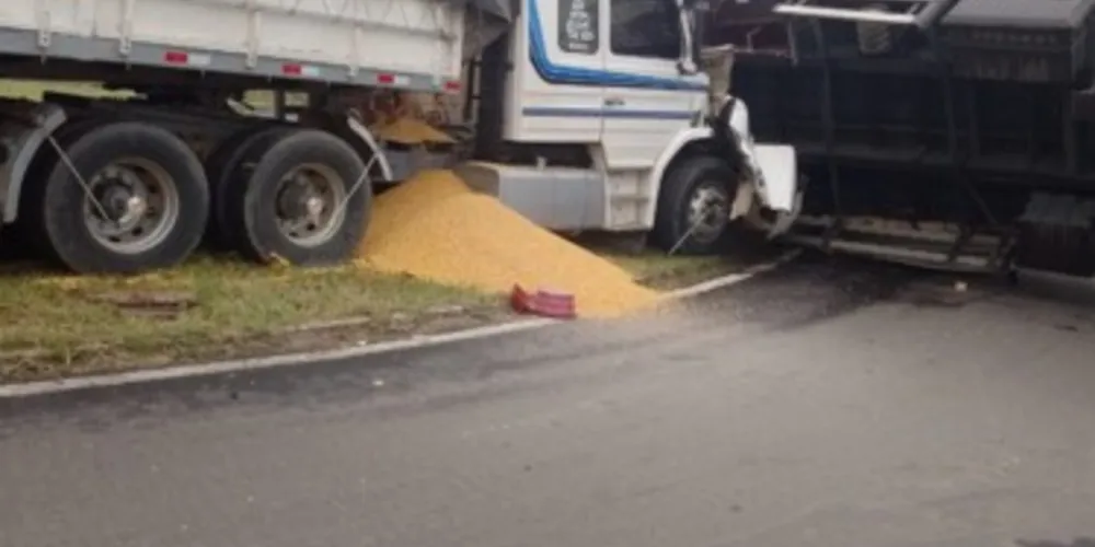 Batida foi em um dos acesso do Trevo