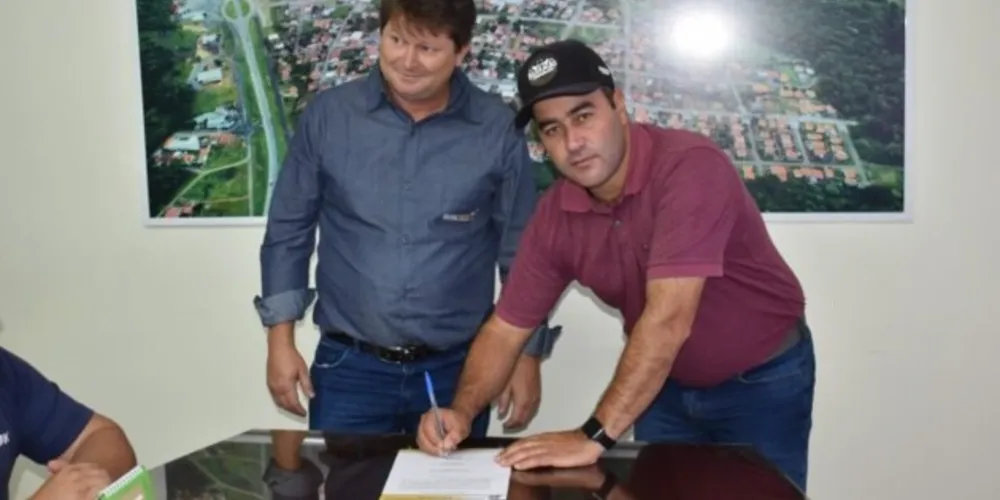 Prefeito Marcelo Leite ressaltou a importância do projeto e fez um agradecimento às parcerias