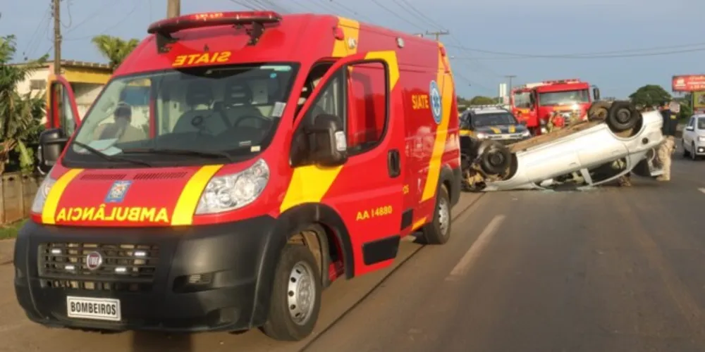 Apesar da gravidade do acidente, nenhum dos envolvidos se feriu gravemente