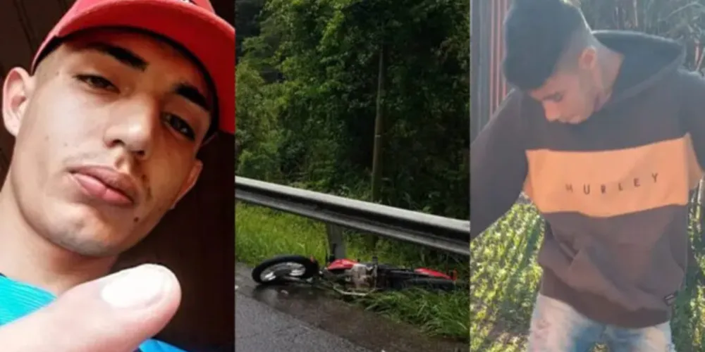 Uelinton de Oliveira da Cruz, de 21 anos, e Alan Oliveira dos Santos, de 16 anos, estavam em uma moto, que foi atingida por um Chevrolet Prisma.