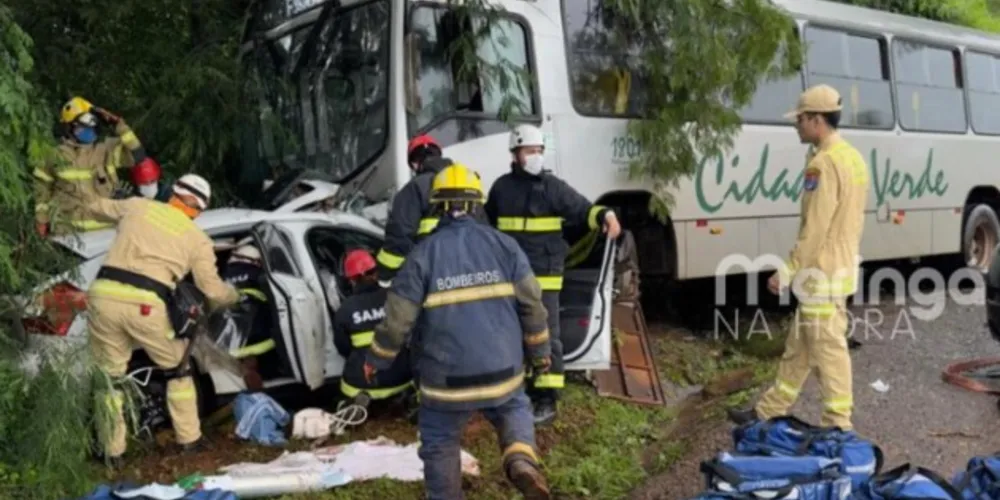 Acidente aconteceu na tarde desta terça-feira