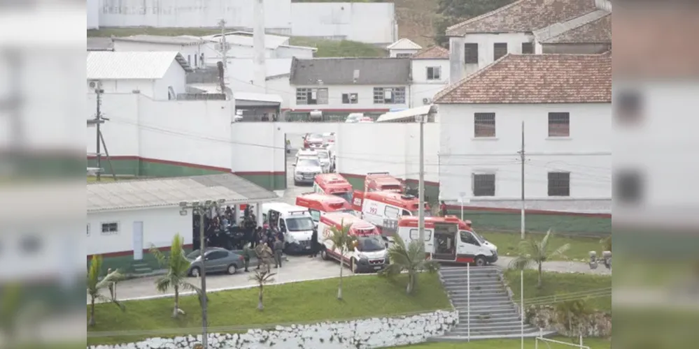 A unidade prisional de Florianópolis recebe presos de todo o estado de Santa Catarina. A estrutura é o principal complexo da região