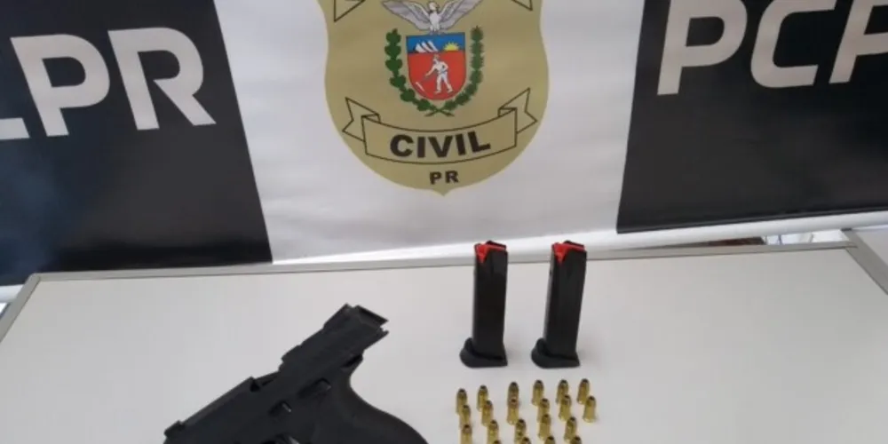 Imagem ilustrativa da imagem Polícia Civil apreende pistola após denúncia de ameaça